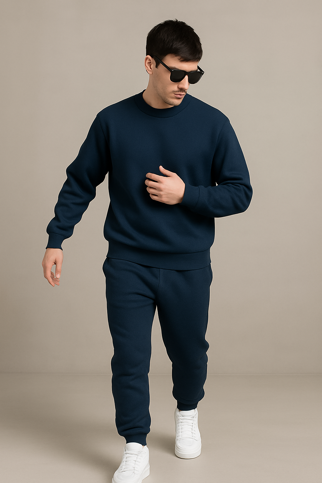 “Cocoa Luxe Fleece Tracksuit”