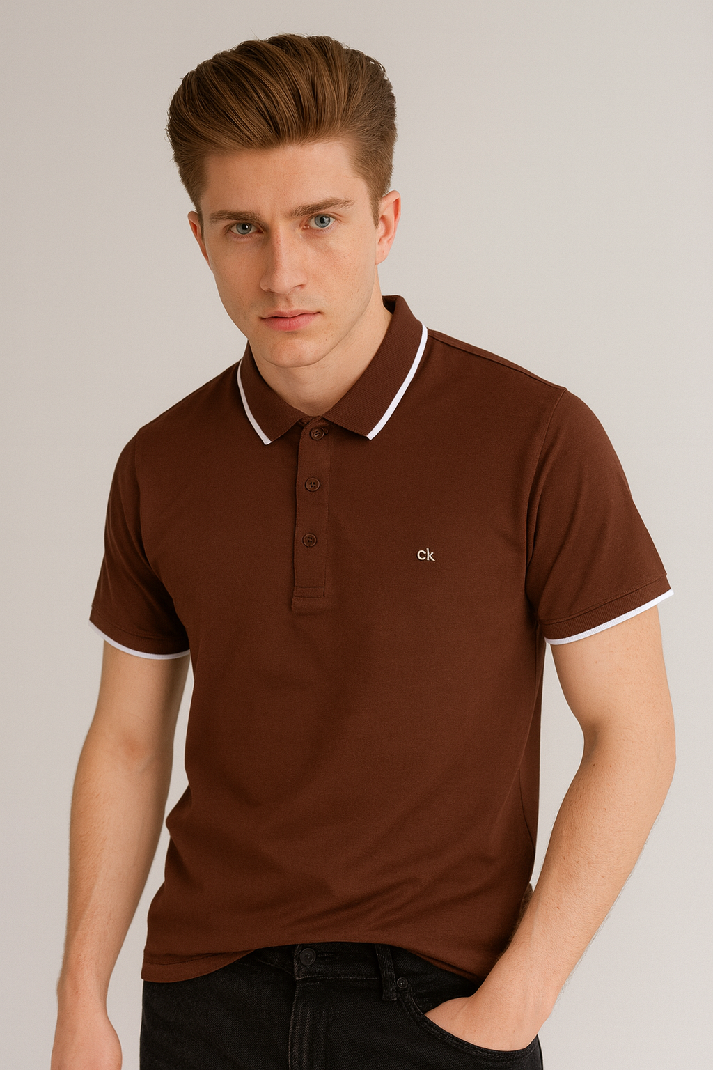 EXPORT QUALITY TEXTURED SUMMER POLOS