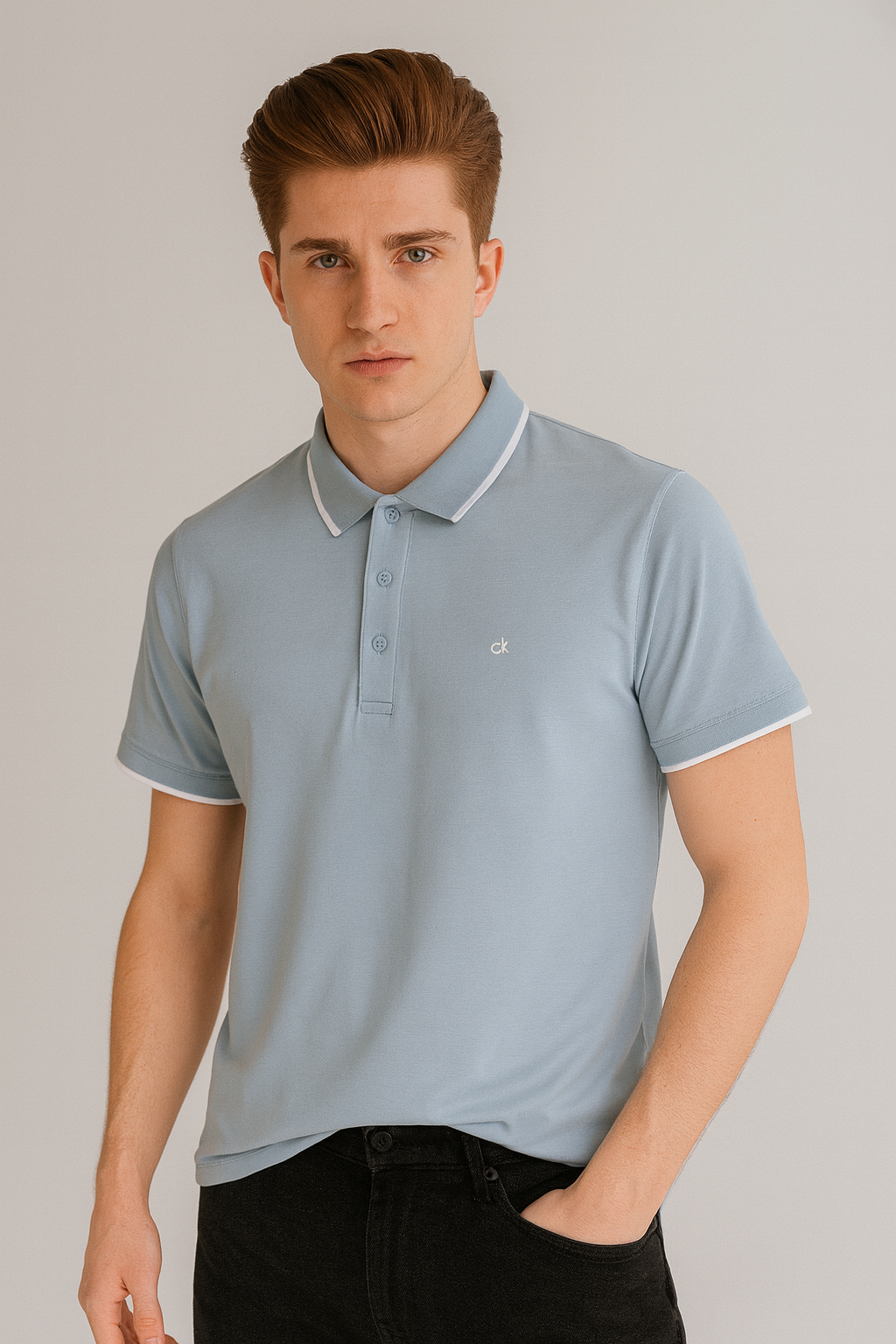EXPORT QUALITY TEXTURED SUMMER POLOS
