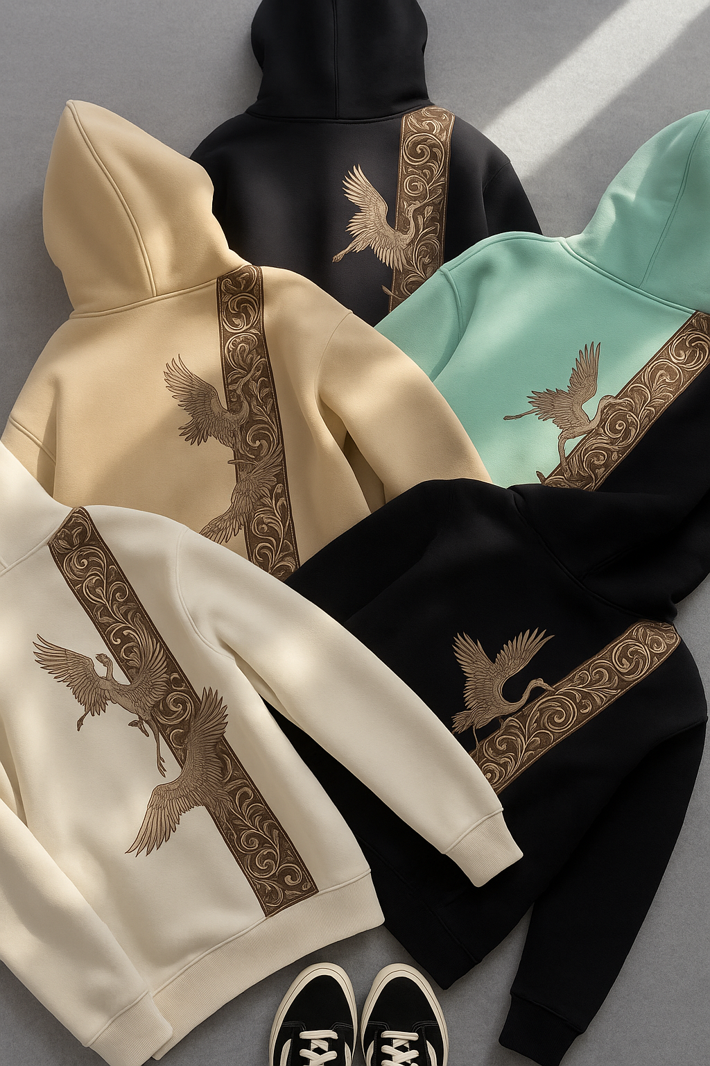 BACKSTRIP OVERSIZED HOODIES