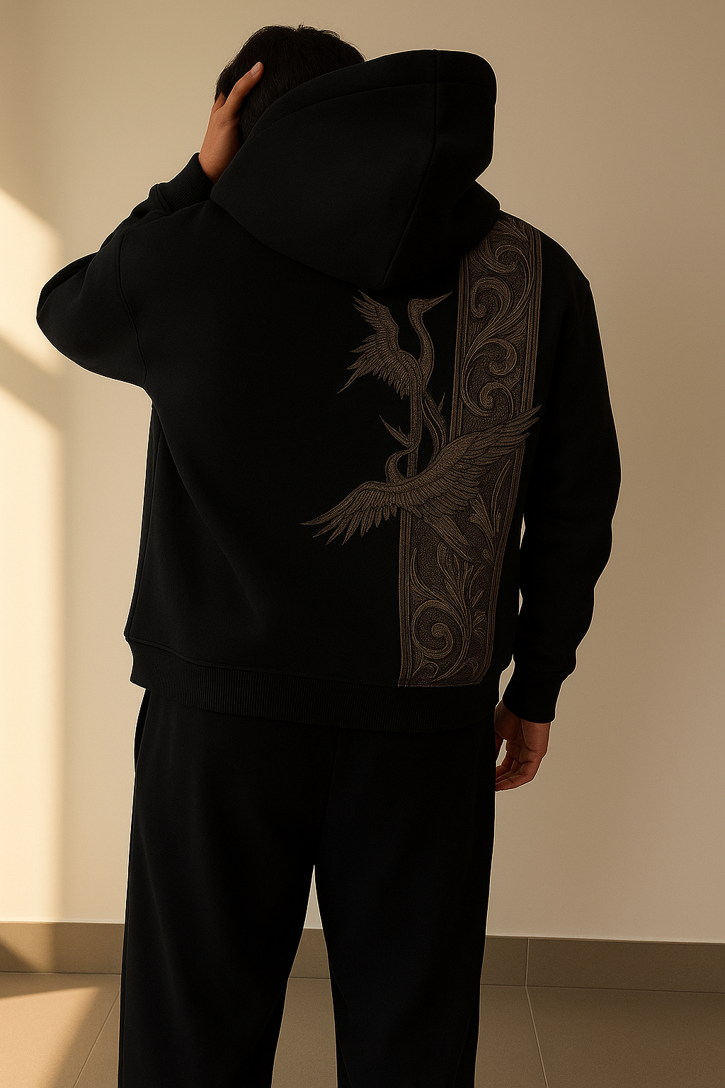 BACKSTRIP OVERSIZED HOODIES