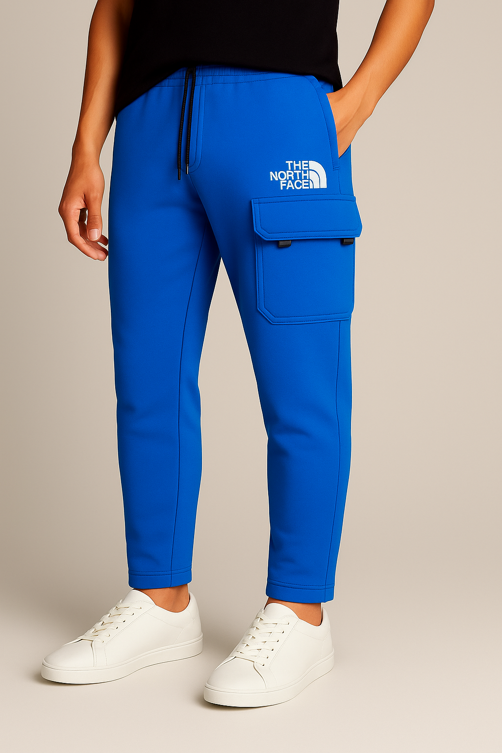 6 POCKET PURE COTTON FLEECE MENS TROUSERS