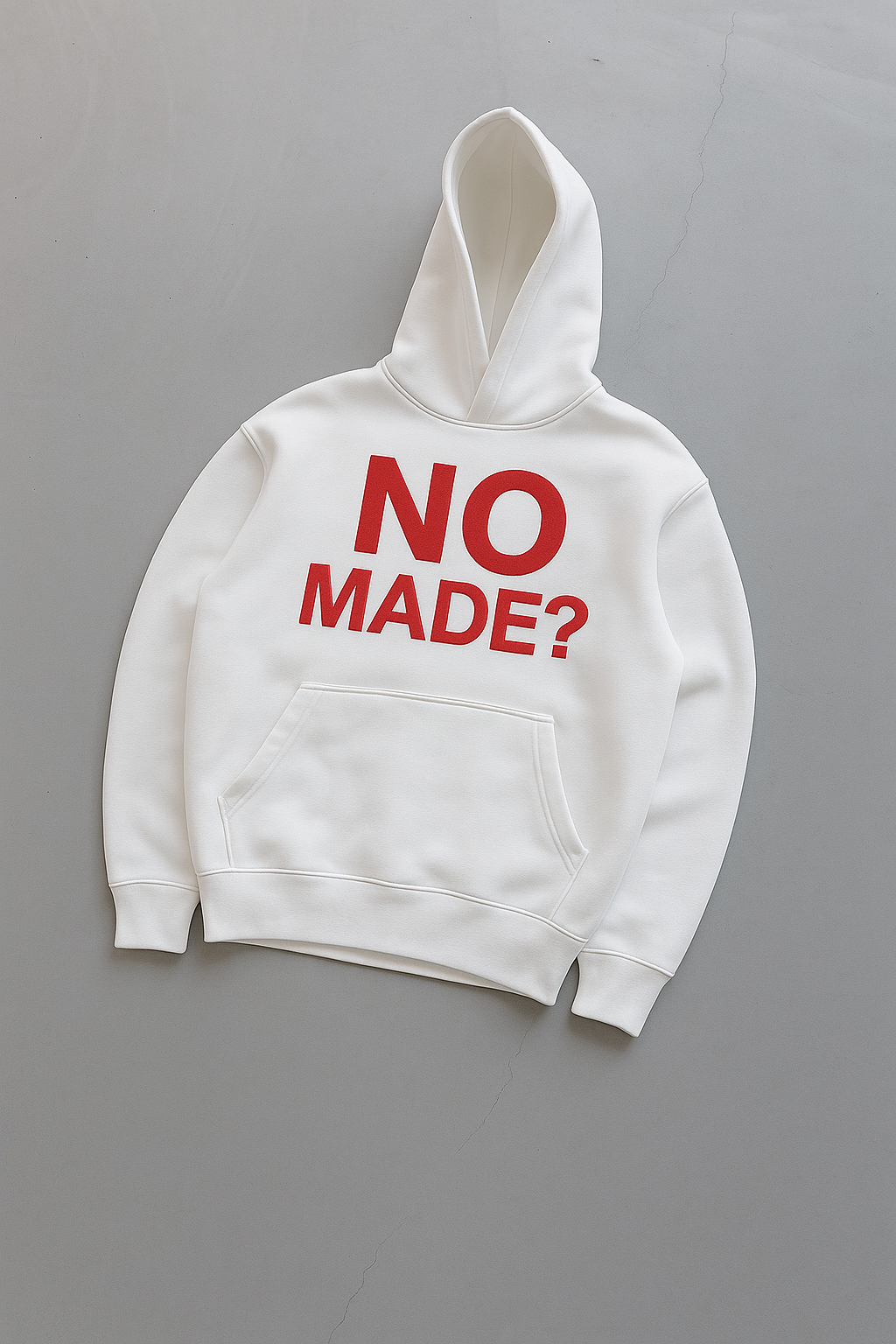 NO MADE Oversized Hoodie