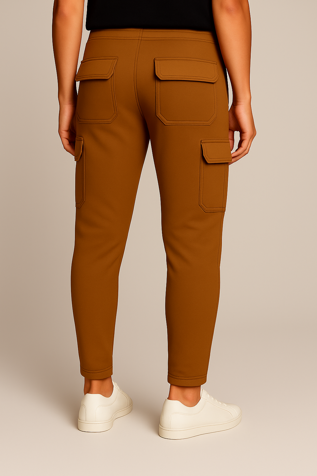 6 POCKET PURE COTTON FLEECE MENS TROUSERS