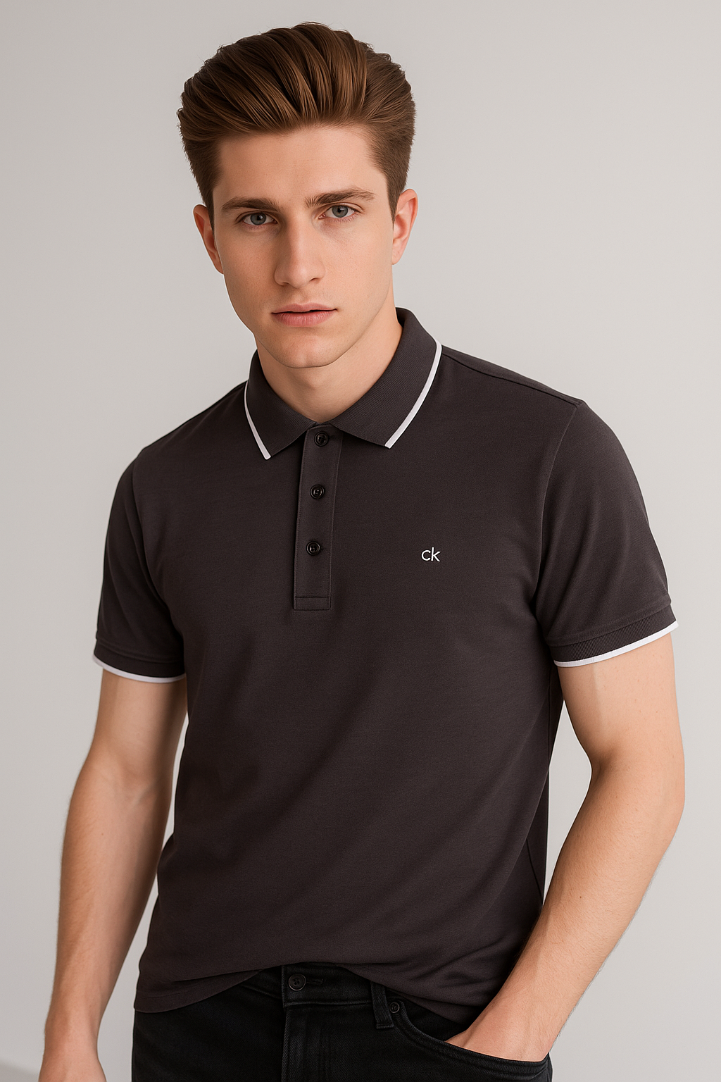 EXPORT QUALITY TEXTURED SUMMER POLOS