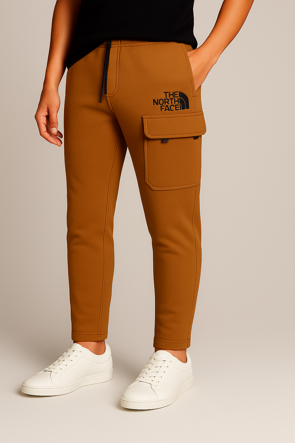 6 POCKET PURE COTTON FLEECE MENS TROUSERS