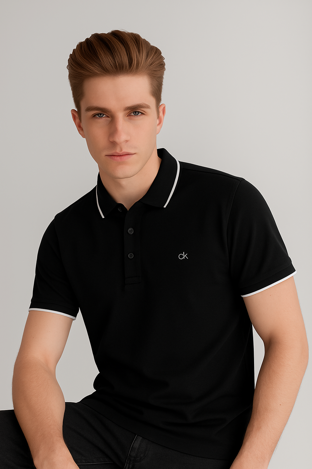 EXPORT QUALITY TEXTURED SUMMER POLOS