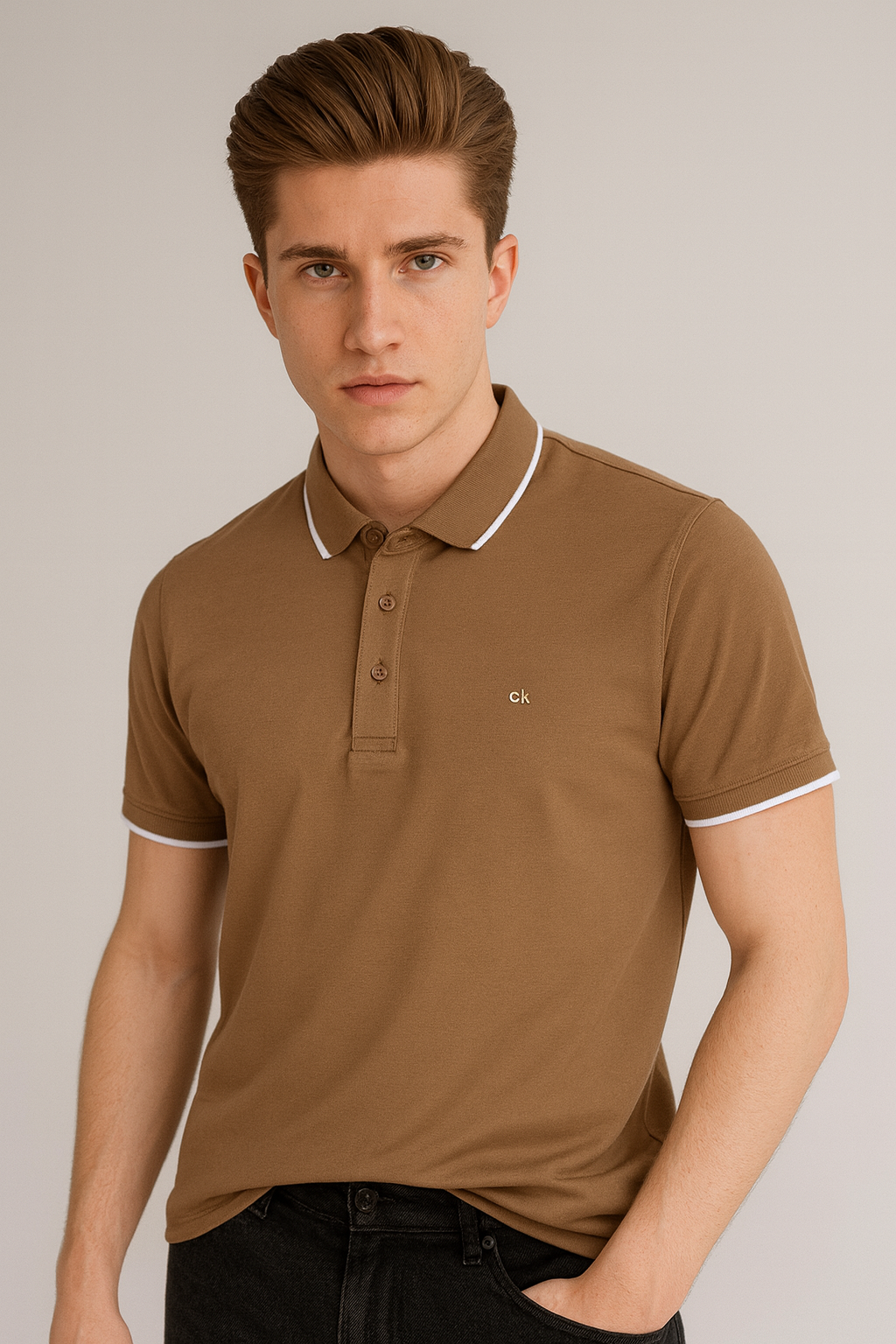 EXPORT QUALITY TEXTURED SUMMER POLOS