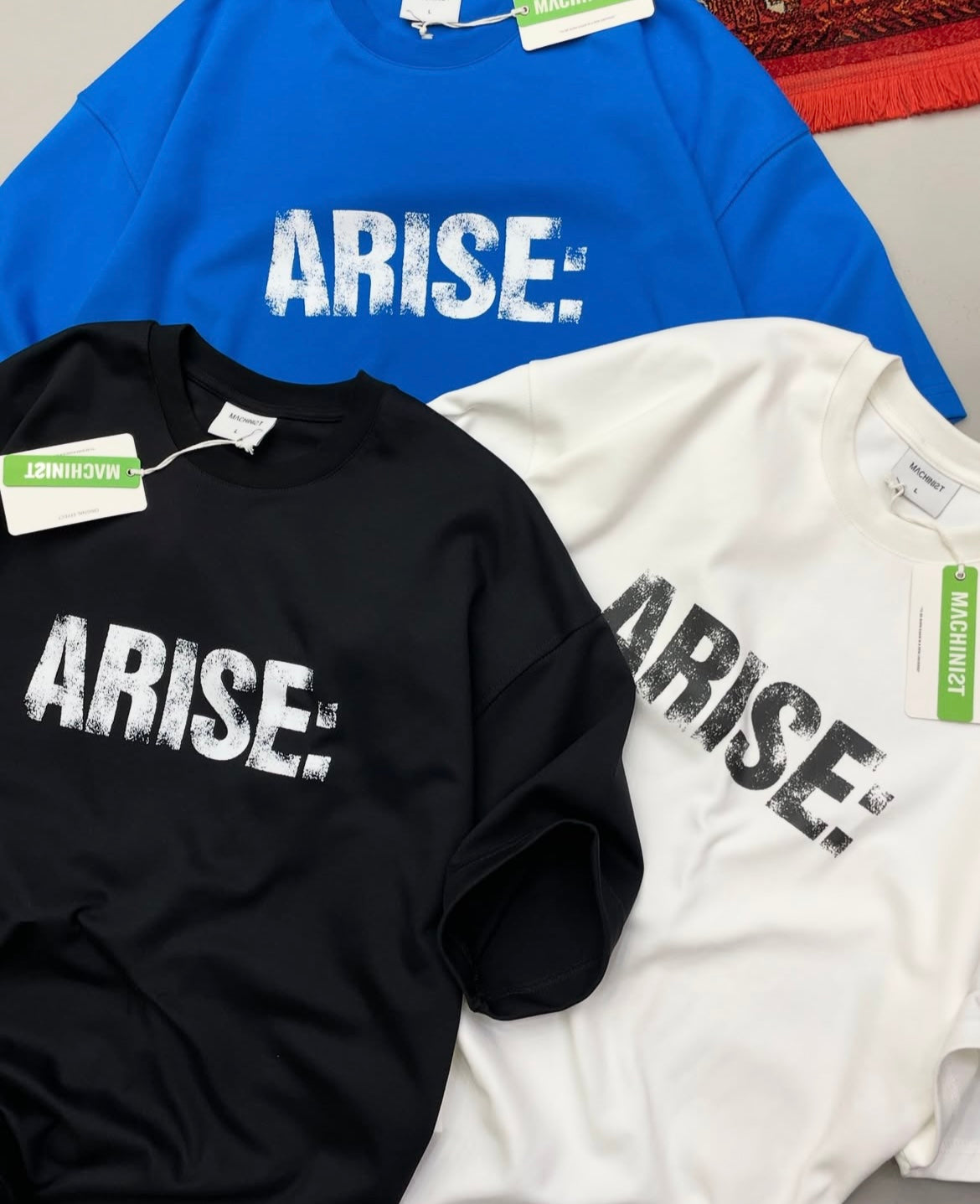 "ARISE" PREMIUM QUALITY SUMMER DROP SHOULDER TEES