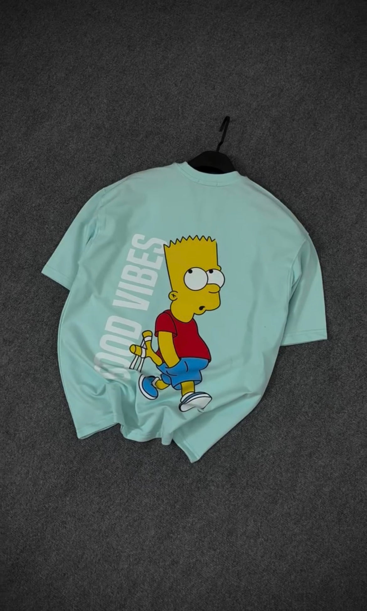 GOOD VIBES DROP SHOULDER TEES
