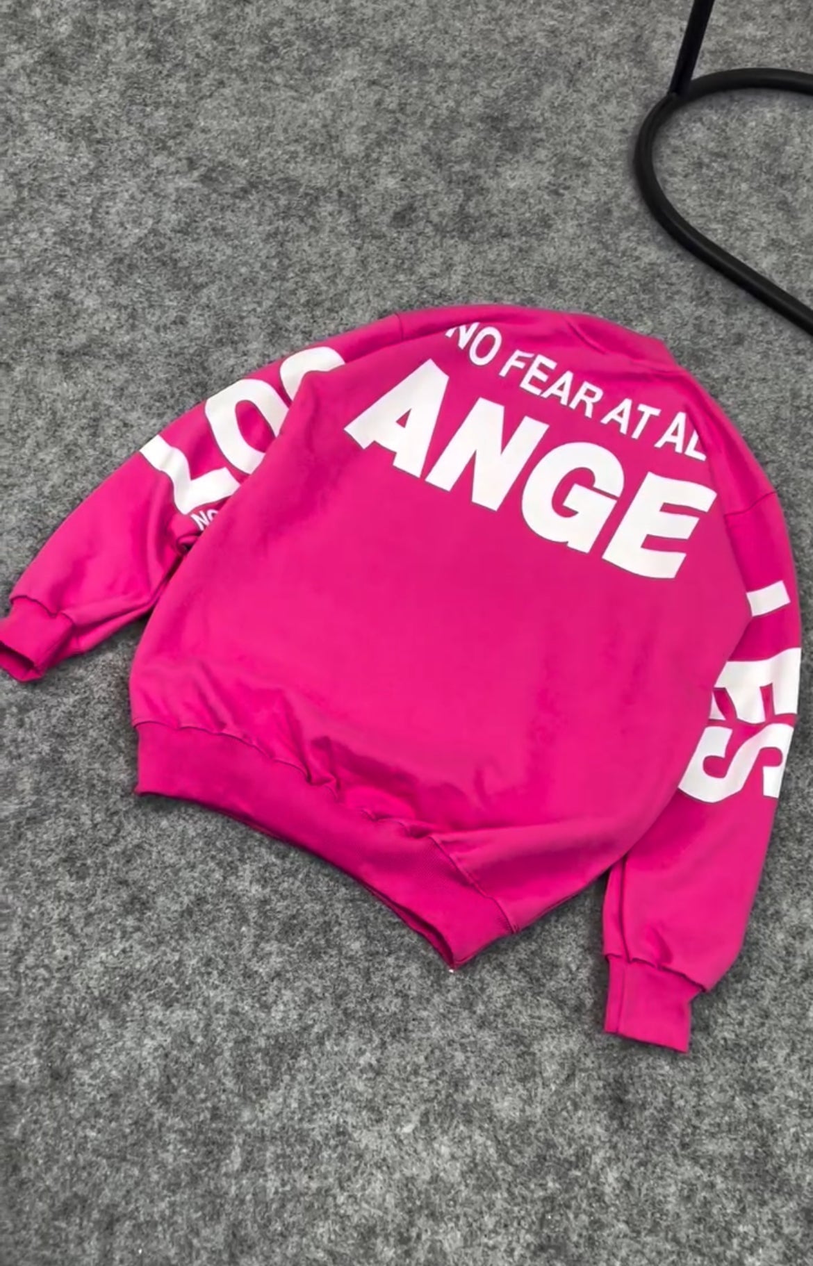 “NO FEAR AT ALL “ FLEECE SWEATSHIRTS