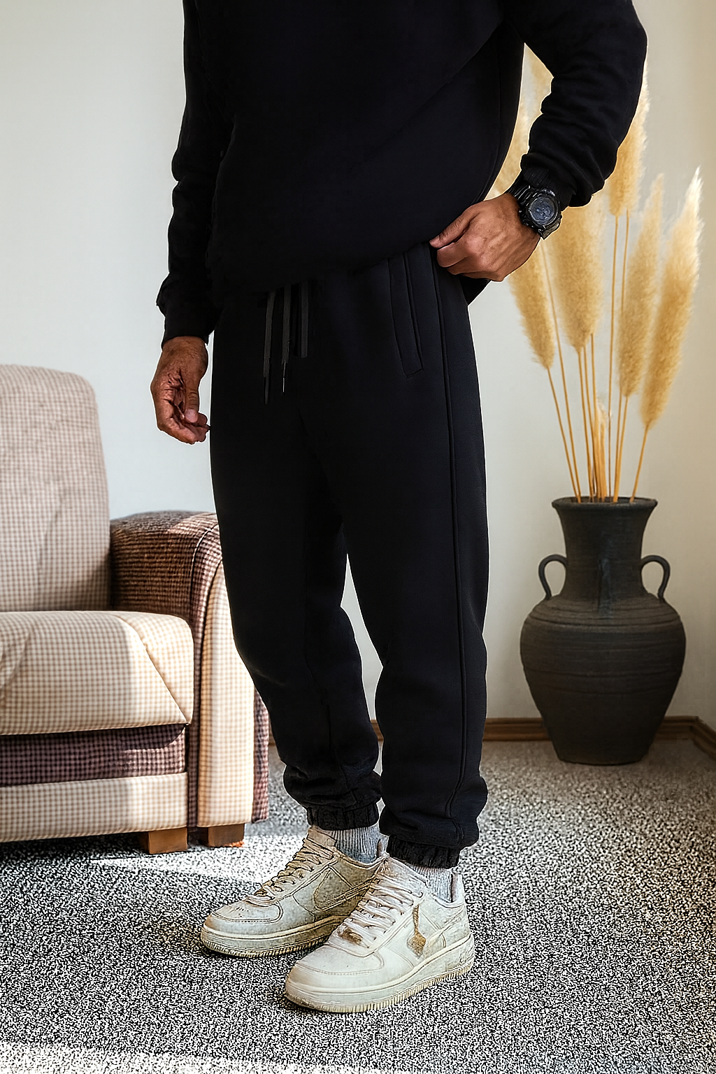 Streetwear Essentials Men’s Slim Fit Trouser