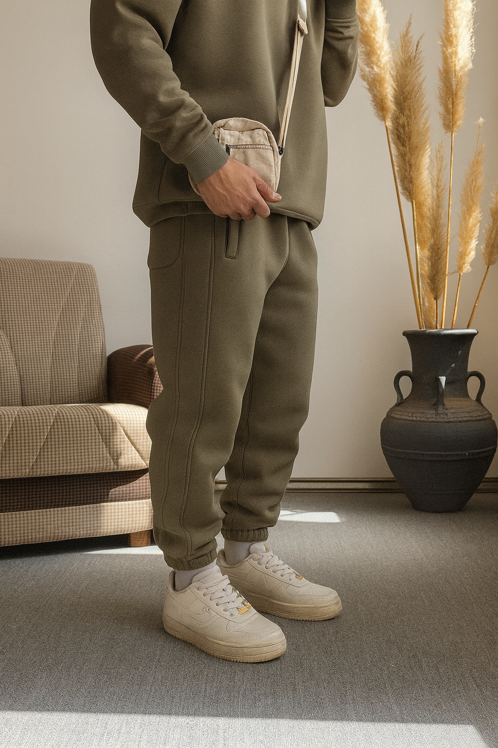 Streetwear Essentials Men’s Slim Fit Trouser