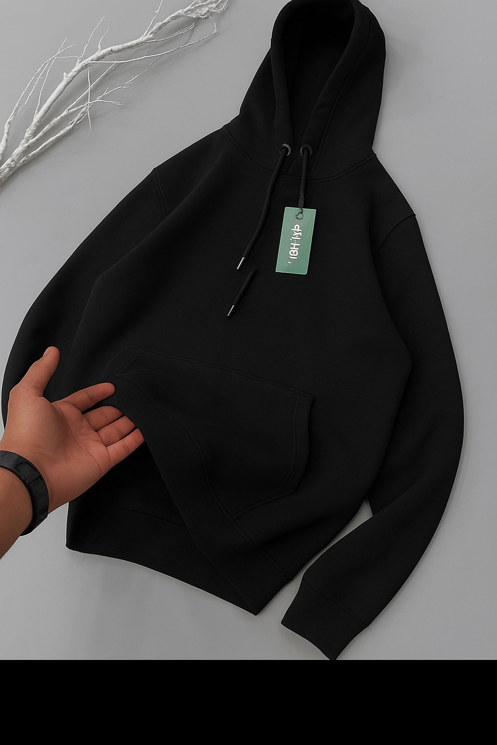 PREMIUM BASIC PULL OVER HOODIES FOR MENS