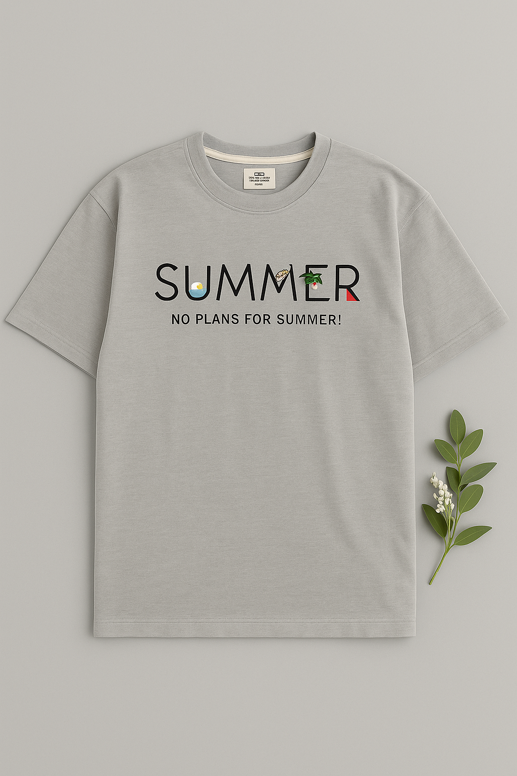 “SUMMER VIBES “ Drop shoulder tees