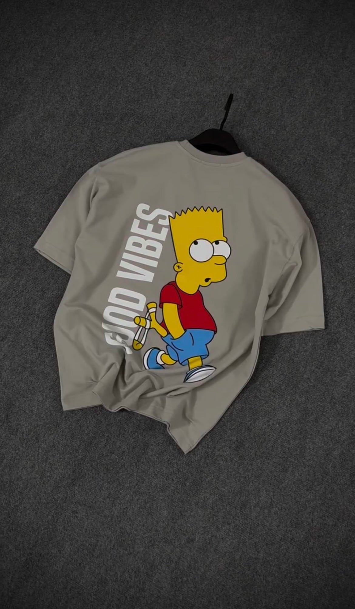 GOOD VIBES DROP SHOULDER TEES