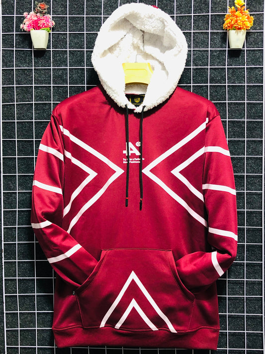 Cross lining Hoodie